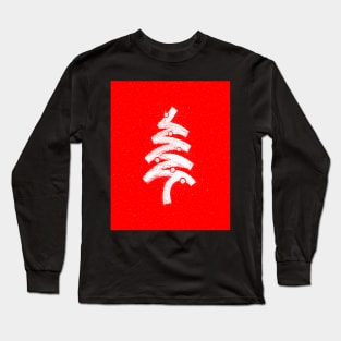 Christmas tree Red Long Sleeve T-Shirt